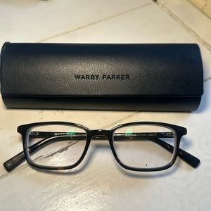 Warby Parker Tortoise Frames with case